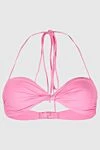 Magda Butrym Swimsuit top made of polyamide and elastane pink women's - 86% polyamide, 14% elastane. Country of manufacture: Italy. Care: specialized cleaning - photo 1