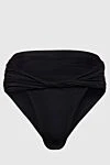 Magda Butrym Black women's polyamide and elastane swimsuit bottom - 72% polyamide, 28% elastane. Country of manufacture: Italy. Care: specialized cleaning - photo 1