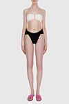 Swimsuit bottom made of polyamide and elastane black women's Magda Butrym - 72% polyamide, 28% elastane. Country of manufacture: Italy. Care: specialized cleaning - photo 2