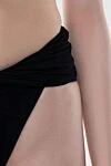 Magda Butrym Black women's polyamide and elastane swimsuit bottom - 72% polyamide, 28% elastane. Country of manufacture: Italy. Care: specialized cleaning - photo 5