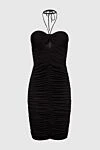 Magda Butrym Black dress for women - zipper. sleeveless. 63% viscose, 24% polyamide, 13% elastane. Country of manufacture: Italy. Care: specialized cleaning - photo 1