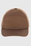 Loro Piana Brown cashmere cap for men - 100% cashmere. Country of manufacture: Italy. Care: specialized cleaning - photo 1