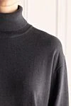 Brunello Cucinelli Гольф з кашеміру сірий жіночий - 100% кашемір. Країна виробник: Італія. Догляд: спеціалізоване чищення - фото 5