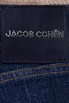 Джинси з бавовни сині жіночі Jacob Cohen - контрастні шви. три кишені збоку, дві кишені ззаду. 98% бавовна, 2% еластан. блискавка, гудзик. Країна виробник: Італія. Догляд: спеціалізоване чищення - фото 6