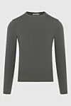 Gran Sasso Green cotton jumper. men's - 100% cotton. Country of manufacture: Italy. Care: specialized cleaning - photo 1