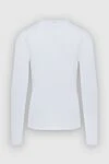 White cotton jumper for men Gran Sasso - 100% cotton. Country of manufacture: Italy. Care: specialized cleaning - photo 6