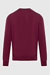 Pink cotton jumper for men Gran Sasso - 100% cotton. Country of manufacture: Italy. Care: specialized cleaning - photo 6