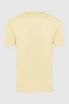 Gran Sasso Linen yellow T-shirt for men - 100% linen. Country of manufacture: Italy. Care: specialized cleaning - photo 1