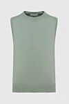 Gran Sasso Green cotton vest for men - 100% cotton. Country of manufacture: Italy. Care: specialized cleaning - photo 1