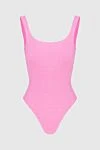 Hunza G Swimsuit made of nylon and elastane pink for women - 96% nylon, 4% elastane. Country of manufacture: Italy. Care: specialized cleaning - photo 1