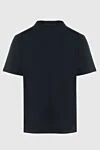 Loro Piana Black cotton T-shirt for men - 100% cotton. Country of manufacture: Italy. Care: specialized cleaning - photo 7