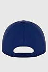 Cap made of polyester blue for men Loro Piana - Contrasting logo embroidery. 100% polyester. Country of manufacture: Italy. Care: specialized cleaning - photo 4