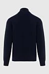 Loro Piana Men's cashmere cardigan blue - Additionally: Gate stand. Composition: 100% cashmere. Closure: Zipper. Country of manufacture: Italy. Care: specialized cleaning - photo 7