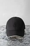 Cap made of gray polyamide for men Loro Piana - Contrasting logo embroidery. 100% polyamide. Country of manufacture: Italy. Care: specialized cleaning - photo 6