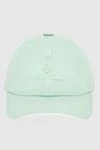 Loro Piana Кепка из полиамида зеленая женская - 100% полиамид. Страна производитель: Италия. Уход: специализированная чистка - фото 1