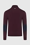 Stefano Ricci Тройер із кашеміру та шовку бордового кольору з коміром стійкою - 70% кашемір, 30% шовк. Блискавка. Країна виробник: Італія. Догляд: спеціалізоване чищення - фото 7