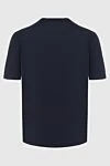 Limitato Blue cotton T-shirt for men - print. 100% cotton. Country of manufacture: Italy. Care: specialized cleaning - photo 3