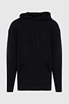 Limitato Hoodie for men made of cotton and elastane black - Pattern print. Hood. 95% cotton, 5% elastane. Closure: Drawstring. Country of manufacture: Italy. Care: specialized cleaning - photo 1