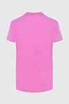 Pink cotton T-shirt for women Isabel Marant - logo print. 100% cotton. Country of manufacture: Italy. Care: specialized cleaning - photo 6