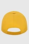 Yellow polyester cap for men Loro Piana - Contrasting logo embroidery. 100% polyester. Country of manufacture: Italy. Care: specialized cleaning - photo 4