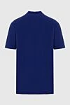 Blue cotton T-shirt for men Loro Piana - 100% cotton. Country of manufacture: Italy. Care: specialized cleaning - photo 6