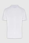 Loro Piana White cotton T-shirt for men - 100% cotton. Country of manufacture: Italy. Care: specialized cleaning - photo 7