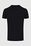 Black cotton T-shirt for men Saint Laurent - Decor: brand logo. Composition: 100% cotton. Country of manufacture: Italy. Care: specialized cleaning - photo 6