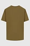 Brown cotton T-shirt for men Balmain - logo print. 100% cotton. Country of manufacture: Italy. Care: specialized cleaning - photo 6