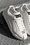 Dolce & Gabbana Кросівки білі жіночі - Логотип. 100% шкіра. Висота підошви: 3 см. Країна виробник: Италия. Догляд: спеціалізоване чищення - фото 7