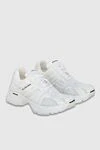 Sneakers white for woman Balenciaga - Logo. 100% textile. Sole height: 4 cm. Country of manufacture: Italy. Care: specialized cleaning - photo 2