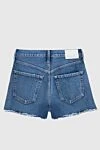 Citizens of Humanity Blue denim shorts for women - raw edge. 100% cotton. buttons, zipper. 5. Country of manufacture: Italy. Care: specialized cleaning - photo 7