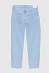 Women's light blue classic straight-leg jeans Citizens of Humanity - contrasting seams, scuffs. three front pockets, two back pockets. 100% cotton. zipper, buttons. Country of manufacture: Italy. Care: specialized cleaning - photo 6