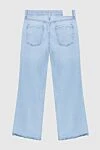 Women's cotton light blue loose-fit jeans Citizens of Humanity - three front pockets, two back pockets. 100% cotton. zipper, buttons. Country of manufacture: Italy. Care: specialized cleaning - photo 6