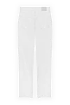 Women's cotton white straight-leg jeans Citizens of Humanity - contrasting buttons. three front pockets, two back pockets. 100% cotton. zipper, buttons. Country of manufacture: Italy. Care: specialized cleaning - photo 6