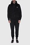 Vest in viscose, polyamide and elastane black for men Dolce & Gabbana - Brand logo patch. 69% viscose, 25% polyamide, 6% elastane. Closure: Zipper. Two side pockets with zippers, inside pocket. Country of manufacture: Italy. Care: specialized cleaning - photo 2