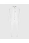 Brunello Cucinelli Костюм спортивный мужской из хлопка и полиамида белый - Капюшон. 93% хлопок, 7% полиамид. Кулиска, молния. Четыре боковых кармана. Страна производитель: Италия. Уход: специализированная чистка - фото 1