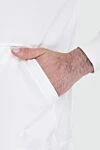Brunello Cucinelli Костюм спортивный мужской из хлопка и полиамида белый - Капюшон. 93% хлопок, 7% полиамид. Кулиска, молния. Четыре боковых кармана. Страна производитель: Италия. Уход: специализированная чистка - фото 5
