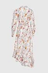 Zimmermann Women's midi beige dress with floral print - 100% linen. Country of manufacture: Italy. Care: specialized cleaning - photo 7