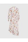 Zimmermann Women's midi beige dress with floral print - 100% linen. Country of manufacture: Italy. Care: specialized cleaning - photo 7
