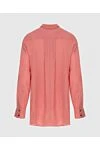 Women's long blouse terracotta Zimmermann - ramie. buttons. Country of manufacture: Italy. Care: specialized cleaning - photo 6