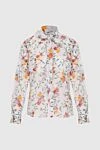 Zimmermann Women's white cotton shirt with floral print - floral print. cotton. Country of manufacture: Italy. Care: specialized cleaning - photo 1