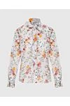 Zimmermann Women's white cotton shirt with floral print - floral print. cotton. Country of manufacture: Italy. Care: specialized cleaning - photo 1