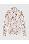 Zimmermann Women's white cotton shirt with floral print - floral print. cotton. Country of manufacture: Italy. Care: specialized cleaning - photo 7
