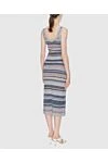 Women's blue suit with contrasting stripes Zimmermann - contrasting stripes. 100% viscose. Country of manufacture: Italy. Care: specialized cleaning - photo 4