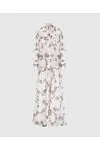 Zimmermann Women's white suit in floral gray print - floral print. cotton, linen. button. Country of manufacture: Italy. Care: specialized cleaning - photo 1