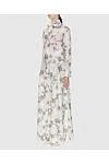 Zimmermann Women's white suit in floral gray print - floral print. cotton, linen. button. Country of manufacture: Italy. Care: specialized cleaning - photo 3