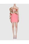 Women's beige one-shoulder top with floral print Zimmermann - Decoration: one sleeve, one strap, asymmetric design, floral print. linen, silk. Country of manufacture: Italy. Care: specialized cleaning - photo 2
