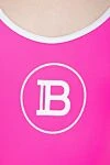 Balmain Swimsuit compatible with polyamide and elastane pink women's - logo. 80% polyamide, 20% elastane. Country of manufacture: Italy. Care: specialized cleaning - photo 5