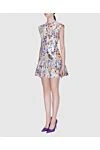 Zimmermann Women's blue linen dress with floral pattern - floral pattern, sleeveless. 100% linen. hidden zipper. Country of manufacture: Italy. Care: specialized cleaning - photo 3