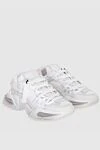 Dolce & Gabbana White sneakers for men - DG logo. 40% polyester, 20% real leather, 15% nylon. Country of manufacture: Italy. Care: specialized cleaning - photo 3